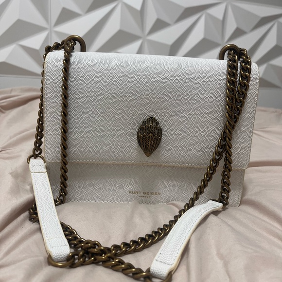 Kurt Geiger Crossbody Bag with Gold Chain - Picture 2 of 14